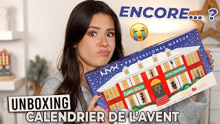 UNBOXING Calendrier de l’avent NYX 79€ [upl. by Ennylhsa]