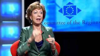 Interview with Neelie Kroes EU Commissioner for Digital Agenda [upl. by Lyrpa157]