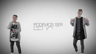 Adexe y Nau  Podemos Ser Felices Lyric Video [upl. by Ahsekahs]