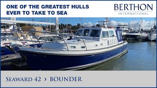 Seaward 42 BOUNDER with Hugh Rayner  Yacht for Sale  Berthon International Yacht Brokers [upl. by Naasah624]