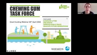 Keep Britain Tidy Chewing Gum Task Force Grant Application Webinar [upl. by Jozef189]