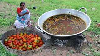 Tomato Rasam Recipe Prepared my mom  South Indian recipes  Village cooking  Side dish recipes [upl. by Dorwin]