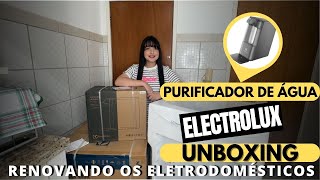 Purificador Electrolux Pure 4x Água Gelada Fria e Natural com Painel Touch Cinza PE12G  Bivolt [upl. by Eileme693]