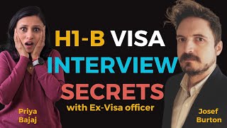 H1B Visa Interview Shocking Secrets from an ExVisa Officer [upl. by Sherourd]