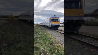 Train de Charlevoix BaieSaintPaul explore trainvideo railfans railway shorts train [upl. by Hadwin517]