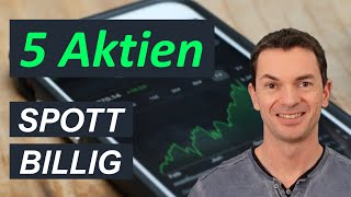 5 extrem billige Aktien KGV unter 10 So würde ich 1000 Euro investieren [upl. by Immanuel449]