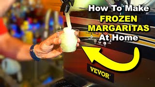 How To Make The Perfect Margarita Slushy  Frozen Drink Machine Recipes [upl. by Nafri]