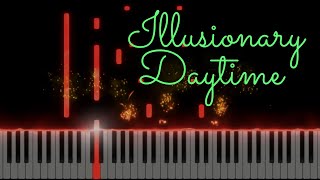 Illusionary Daytime 幻昼  Shirfine  Piano Tutorial  Synthesia  Hướng dẫn Illusionary Daytime [upl. by Adar]