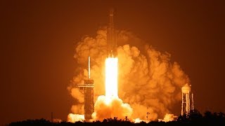 TrueSound™ The Real Sound of Falcon Heavy STP2 Launch and Booster Landing with Triple Sonic Boom [upl. by Ahcsap745]