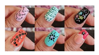 Easy Doting Nail Art Design 💅 ll Beautiful trending nail art design ll viral video 2025❤️🥰 [upl. by Margalo]