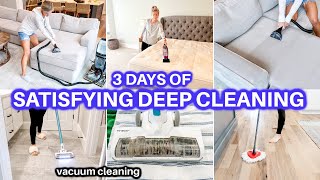 NEW 3 DAY SATISFYING DEEP CLEAN WITH ME  SPEED CLEANING MOTIVATION  DEEP CLEANING  DECLUTTER [upl. by Anh]