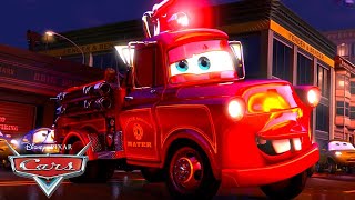 Mate Rescata al Rayo McQueen  Disparates de Mate  Pixar Cars LATINO [upl. by Retep]