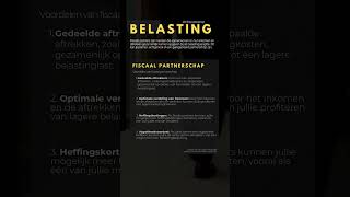 Belastingvoordelen Fiscale Partners belasting aandelen belastingdienst [upl. by Geldens430]