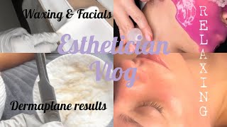 Solo Esthetician  VLOG [upl. by Idyak]