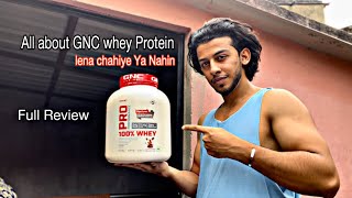 GNC PRO PERFORMANCE WHEY PROTEINIl PRODUCT REVIEW  2024  2025 [upl. by Annauj]