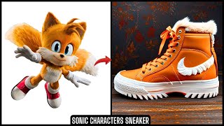 Sonic The Hedgehog All Characters as Sneakers [upl. by Fornof632]