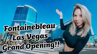 Fontainebleau Las Vegas Grand Opening Full Walkthrough NEW Resort amp Casino Premieres on the Strip [upl. by Anilac]