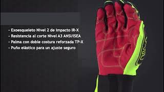 Guantes de Seguridad 2021X Rig Lizard HexArmor [upl. by Libyc365]