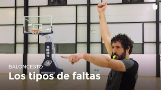 Los tipos de faltas  Baloncesto [upl. by Sheryle]