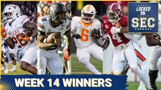 SEC Week 14 Winners amp Losers Longhorns Crush the Aggies Bama Dominates Iron Bowl [upl. by Alake347]