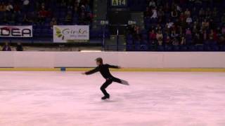 24 Mikhail KOLYADA RUS  ISU JGP Kosice 2013 Junior Men Free Skating [upl. by Laehcor279]