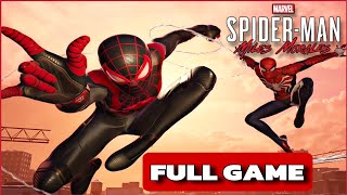 Marvels SpiderMan Miles Morales Full Walkthrough Gameplay  No Commentary [upl. by Heidt]