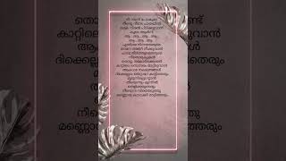 Ang vanakonilu song Malayalam lyrics youtubeshorts malayalamsonglyrics malayalamlyrical [upl. by Siro480]