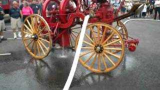 1903 Waterous Pump Demo at State Fire Convention 92411 [upl. by Ruscio]