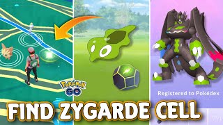 How To Find Zygarde Cell in Pokemon Go  Trick To Find Zygarde Cells in Pokemon Go 2023 [upl. by Haase]