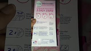 Veet cold wax gel waxing strips price109 Normal skin Body amplegs total 8 strips and two wipes [upl. by Pamela518]