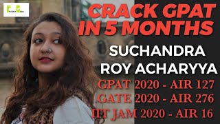 PG SPECIALS  HOW TO CRACK GPAT IN 5 MONTHS WITH GPAT TOPPER l GATE 2020 l IIT JAM 2020 l SUCCESS [upl. by Chiquia]