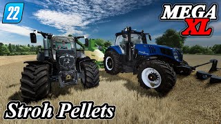 LS22 Mega XL  Stroh Pellet Chaos  61  XXL Projekt  FARMING SIMULATOR 22 [upl. by Tammy]