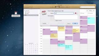 How to ICS KalenderDatei auf dem Mac importieren [upl. by Llennaj]