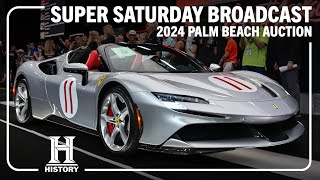 2024 Palm Beach Super Saturday Broadcast  BARRETTJACKSON 2024 PALM BEACH AUCTION [upl. by Einnol]