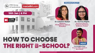 Why Bschools Need To Focus On Outcomes Now More Than Ever Ft ITM Business School [upl. by Aneled314]