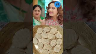 Thekua recipe  pakhi ne kiya adhik se jhagra ytshorts anupama [upl. by Collette758]