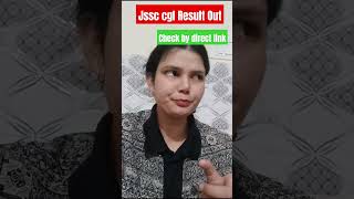 JSSC CGL RESULT OUT 🔥 CHECK NOW BY LINK jssc jcce💯💯 [upl. by Ajnek137]