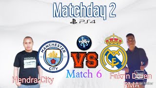 Fakrin Duren RMA vs Hendra City  PES  PS4  Matchday 2  Match 6  1080p fps60 [upl. by Kean698]