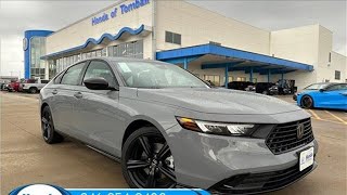 New 2025 Honda Accord Hybrid Tomball TX Houston TX HTSA009877 [upl. by Jules]