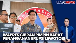 Gibran Rapat Bahas Kondisi Pengungsi dan Bantuan Kesehatan  Sindo Prime 1311 [upl. by Gruchot]