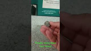 Finally a Coinstar score with more than two coins shorts [upl. by Enrol]