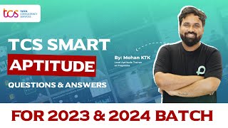 TCS Smart Aptitude Questions and Answers 2023 and 2024 [upl. by Cohlette645]