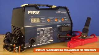 FERM Cariccabatteria avviatore di emergenza  612V  BCM1020 [upl. by Daukas]