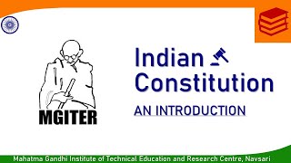 Indian Constitution  An Introduction Lecture 01 [upl. by Eiba]