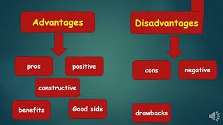 advantage disadvantage paragraphs 6 [upl. by Cele]