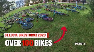 STLUCIA BIKESTORMZ 2023  RAW UNCUT pt1 Meet Up JAKE100 [upl. by Notsyrb]