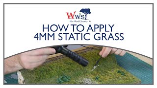 How to apply 4mm Static Grass [upl. by Anived293]