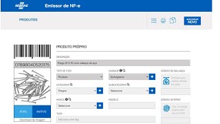 Emissor NFE Sebrae como usar venda Varejo e Atacado [upl. by Gnahc]