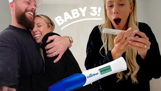 Finding out Im pregnant amp telling my family  BABY 3 [upl. by Weidner]