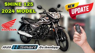 Honda Shine 125 New Model 2024  Review  New Features  Mileage  Top Speed  Price  A2R motoride [upl. by Pearle194]